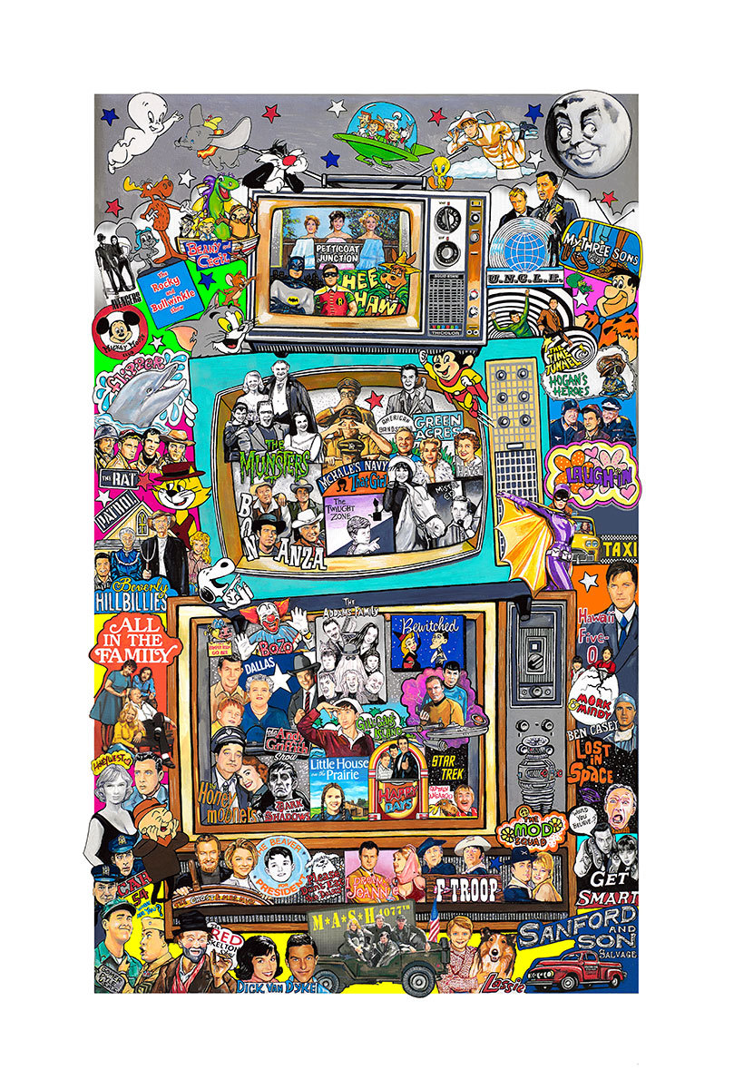 Timeless Memories of T.V. Charles Fazzino