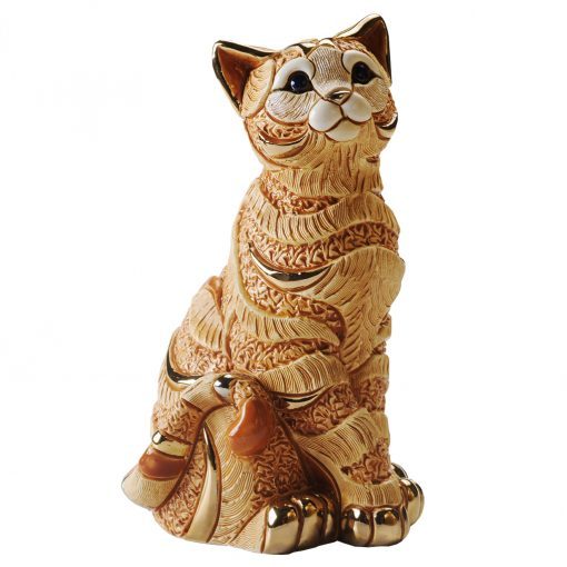 Orange Striped Cat De Rosa