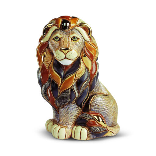 Lion Sitting De Rosa