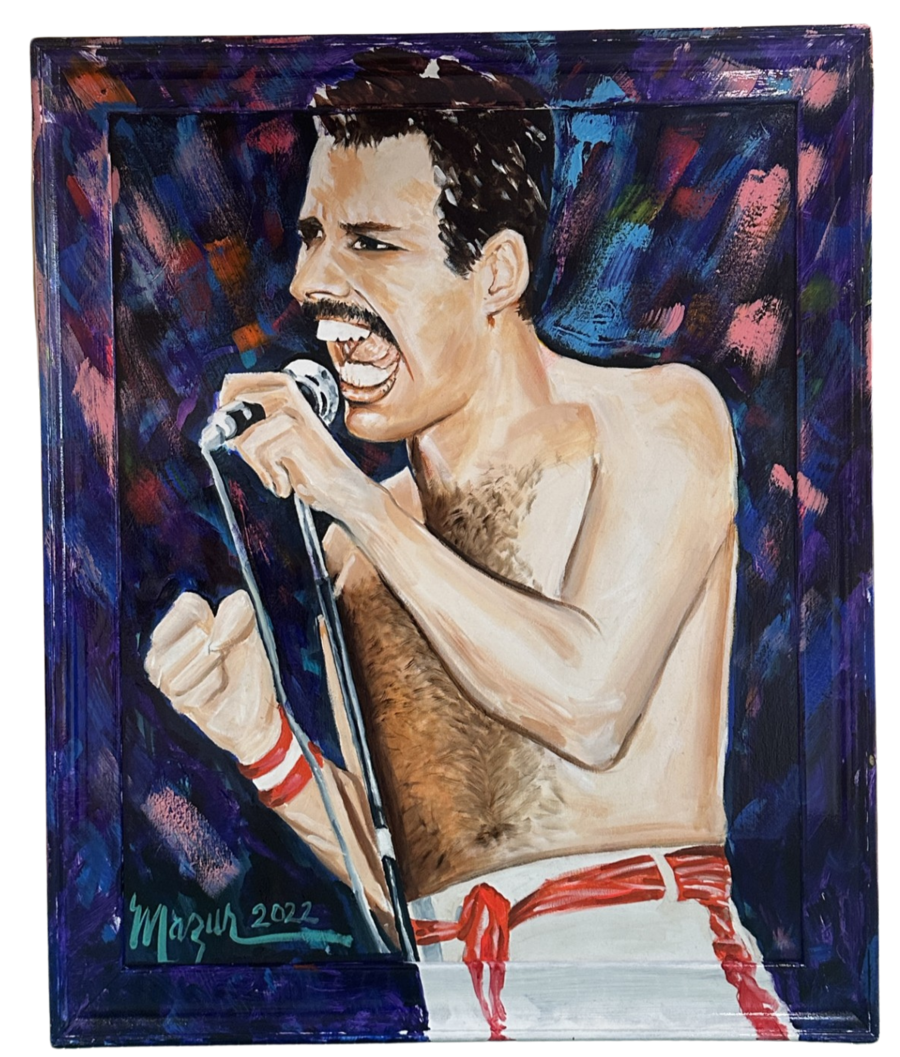 Freddie Mercury - “We are the Champions” Ruby Mazur