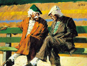 Telling Stories At The Bench Aldo Luongo