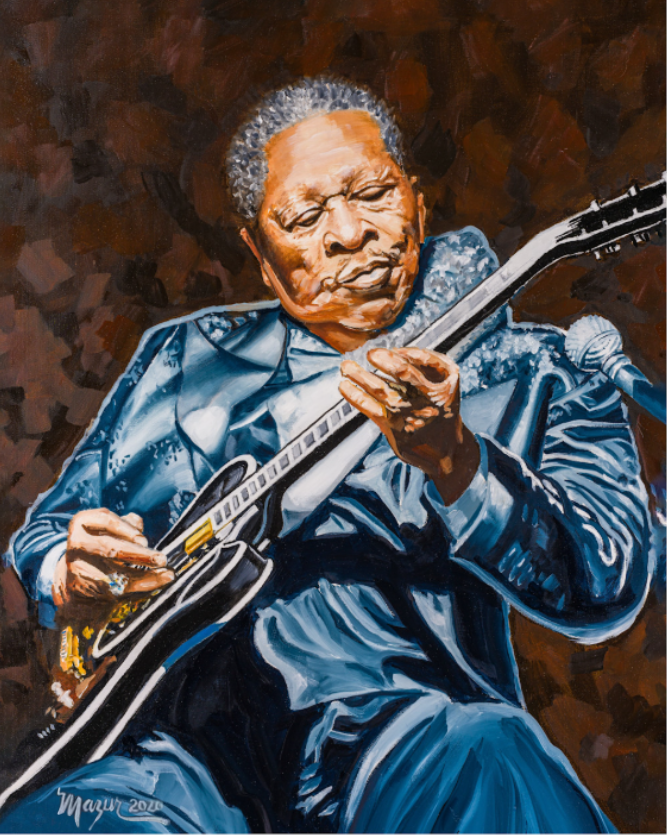 BB King Ruby Mazur