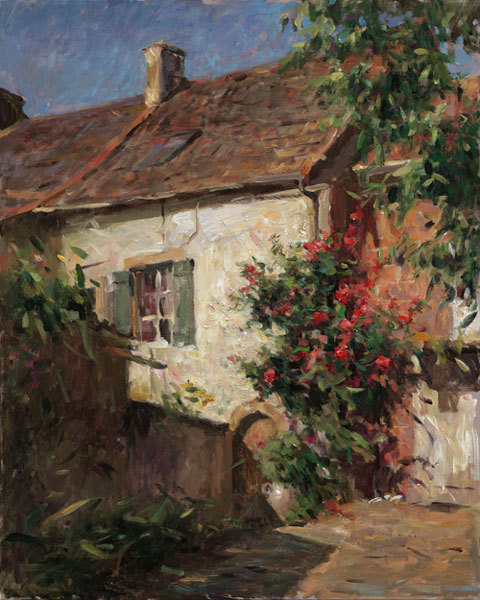 Cottage of Roses Leonard Wren