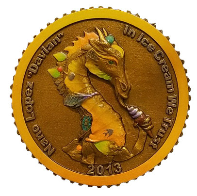 Bronze Collectors Coin - Davian Nano Lopez