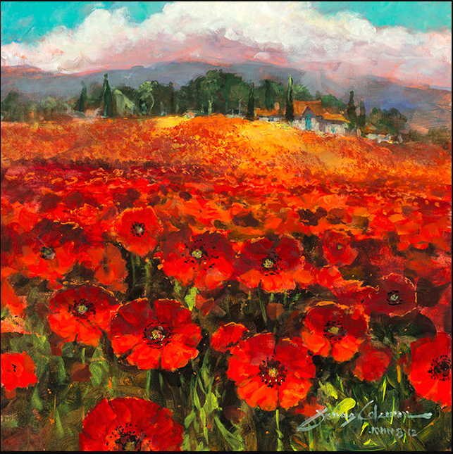 Daydreaming in a Field of Poppies James Coleman