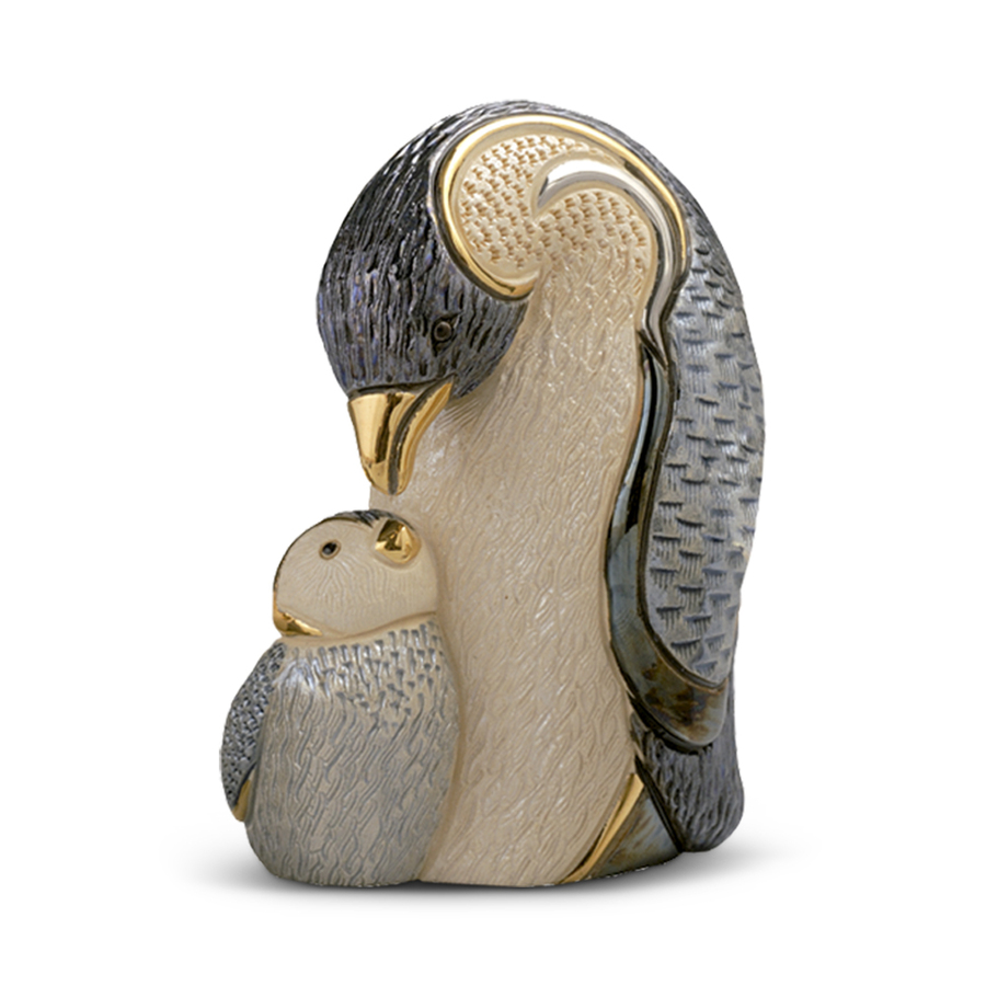 Penguin With Baby De Rosa