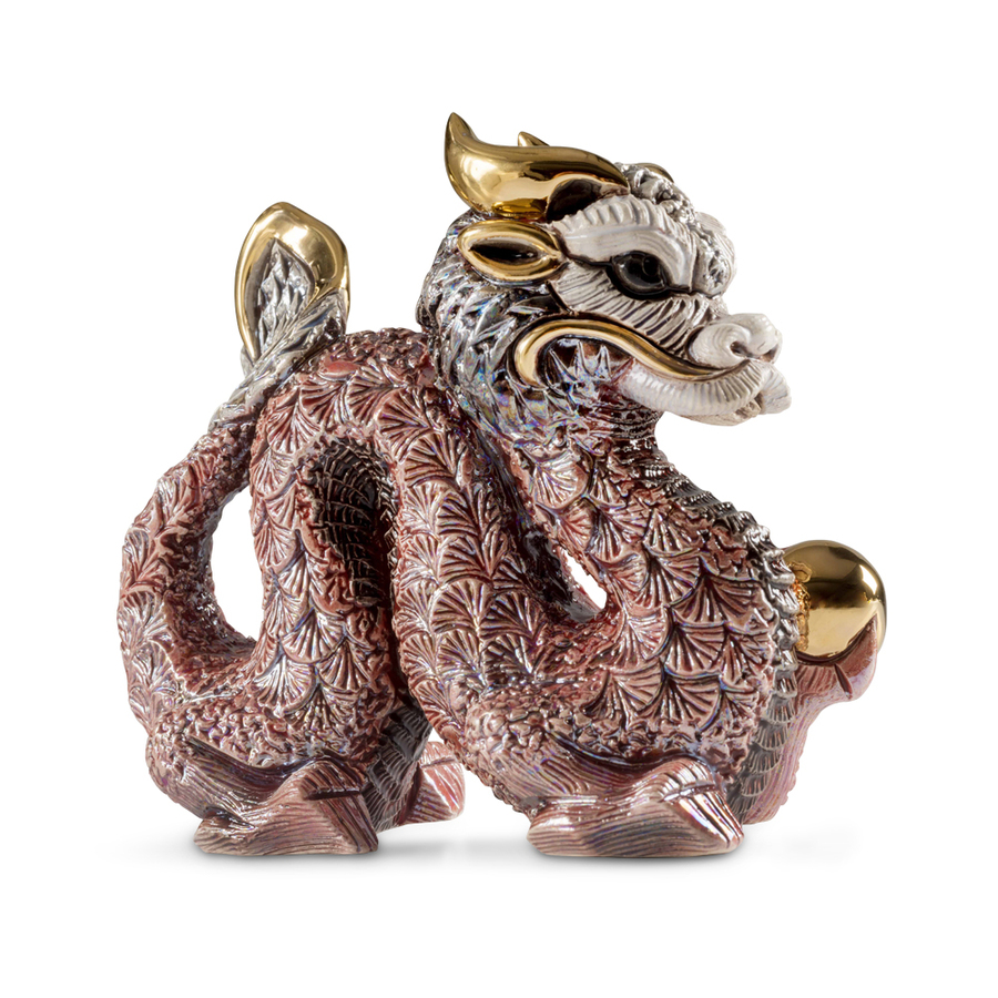 Red Chinese Dragon De Rosa