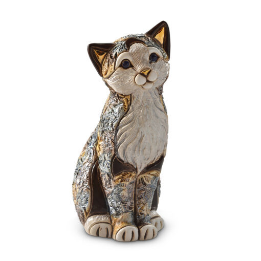Calico Cat Sitting De Rosa
