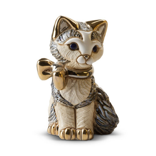 Kitten with Ribbon De Rosa