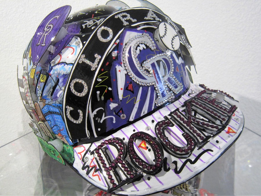 MLB Colorado Rockies Baseball Charles Fazzino