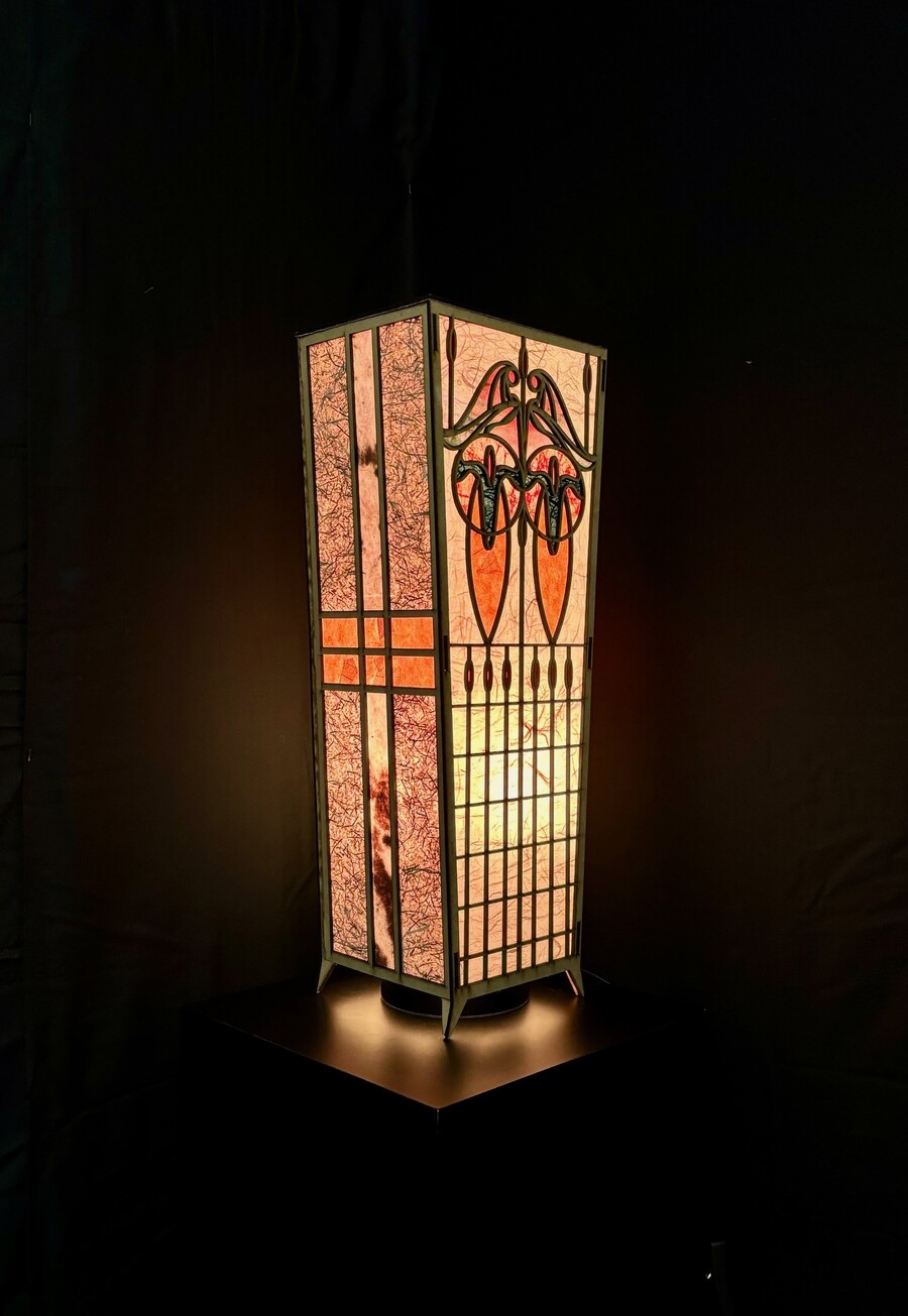 Two Birds Wedge Tower Luminary Kendrick Cowdery