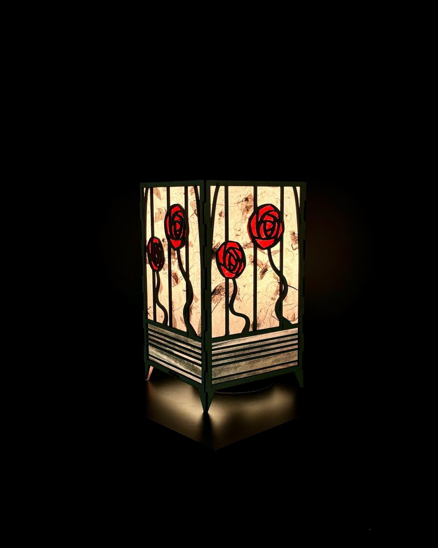 Rose Cube Luminary Kendrick Cowdery