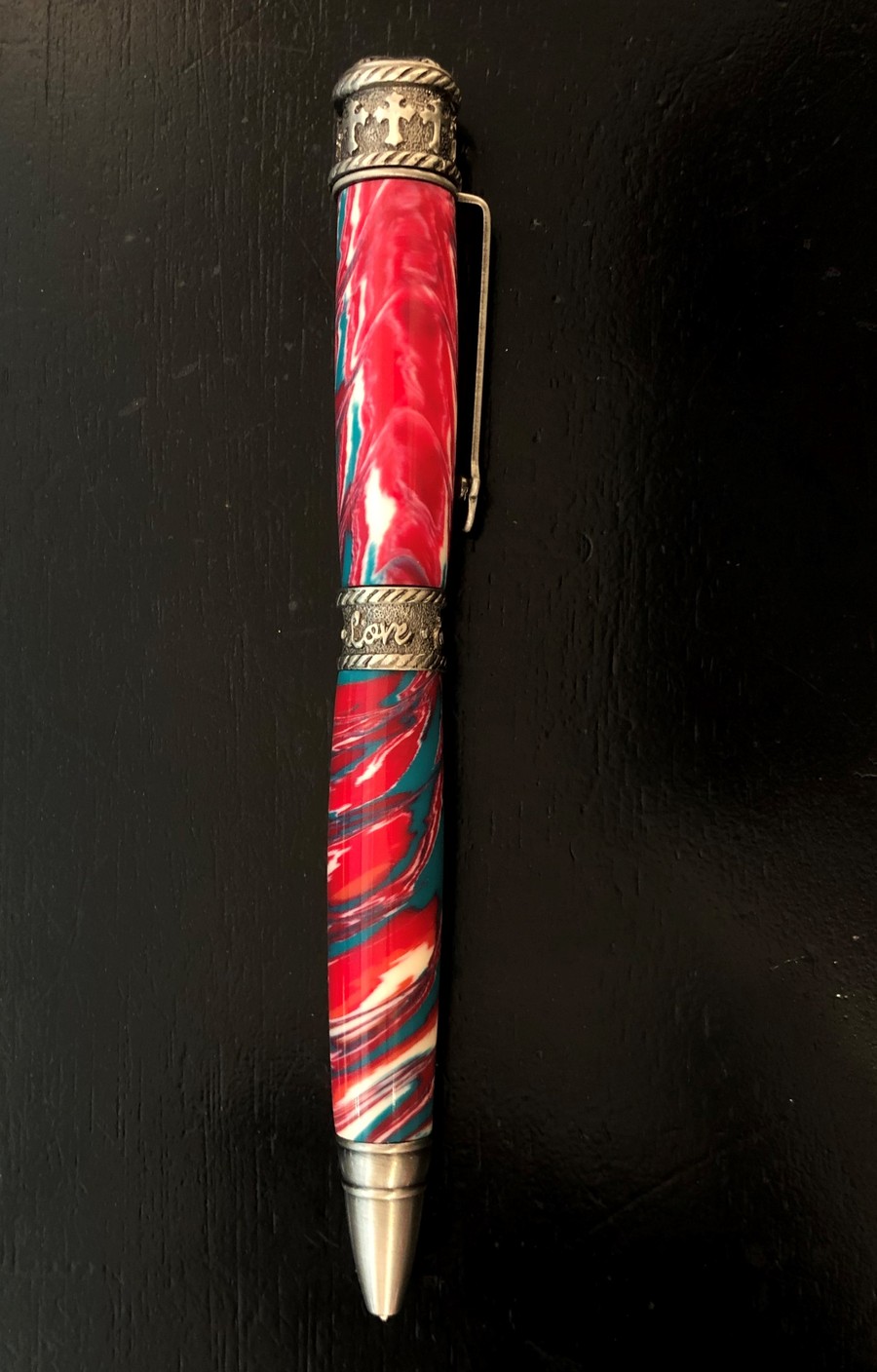 Faith, Hope, Love Pen Alex Pearl Allywood Creations