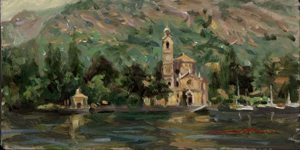 Lake Como Coastline Leonard Wren