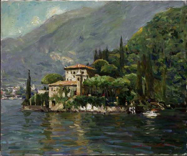 Lake Como Villa Leonard Wren