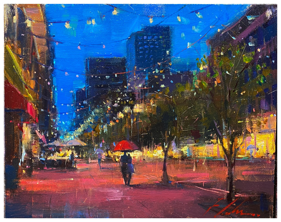 Starry Night - Larimer Street Michael Flohr