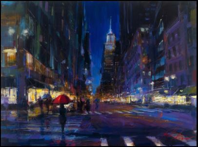 New York City Rain Michael Flohr