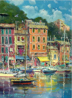 Portofino Reflections James Coleman