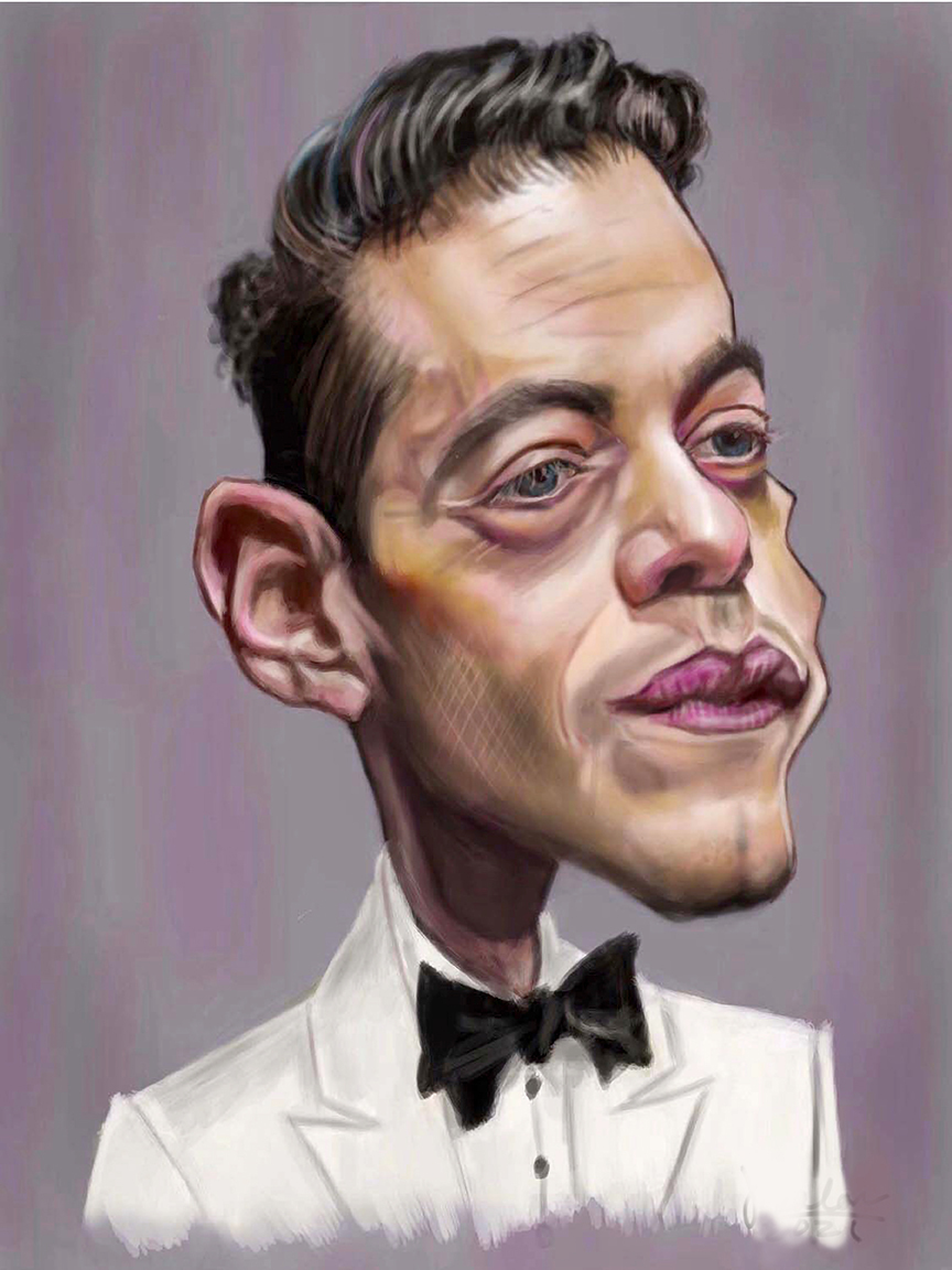 Rami Malek Kevin Nealon