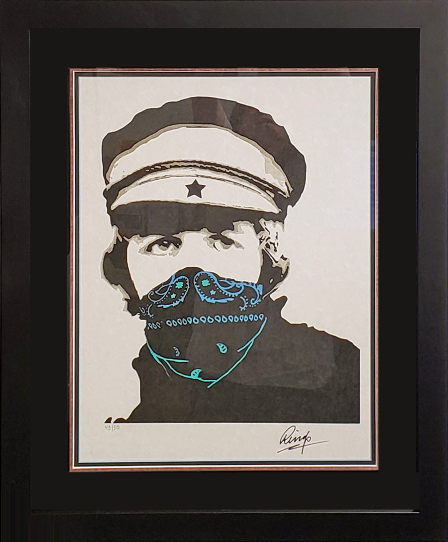 Blue Bandanna Man Ringo Starr