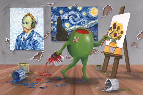 Van Gogh Michael Godard