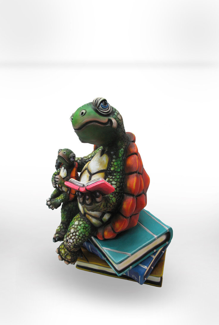 Book Club Turtle & Son Carlos and Albert