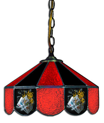 Burning Blackjack - Poker Light Michael Godard