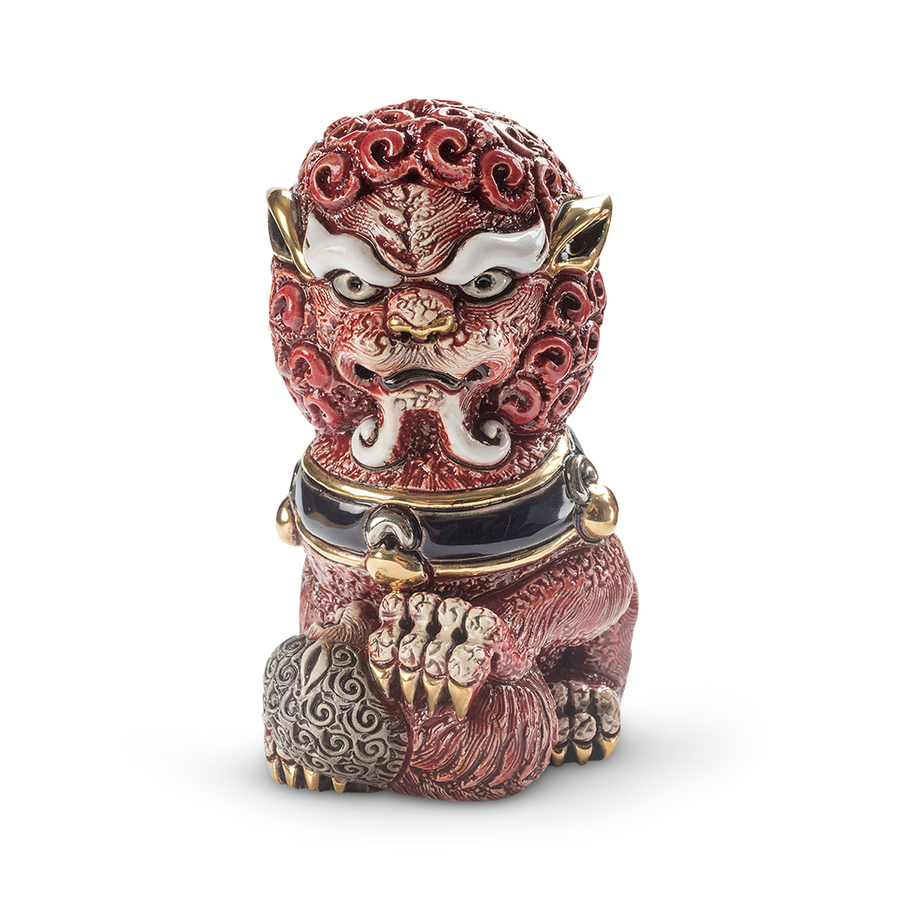 Foo Lion Red De Rosa
