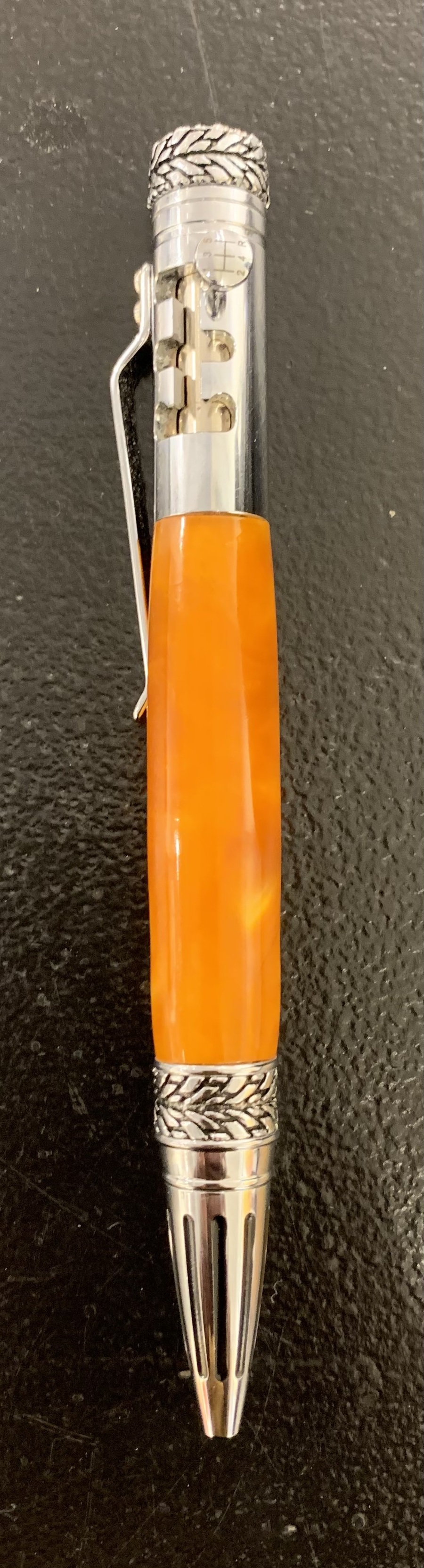 Gear Shift Pen& Chrome Alex Pearl Allywood Creations