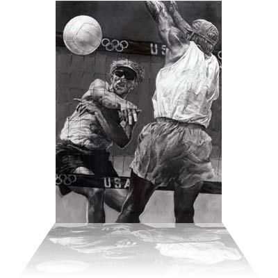 Official Olympic Beach Volleyball, Men Stephen Holland