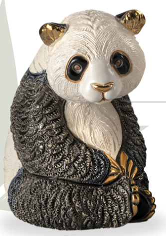 Panda Sitting De Rosa