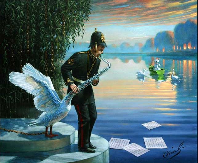 Swansophone Elegy Michael Cheval