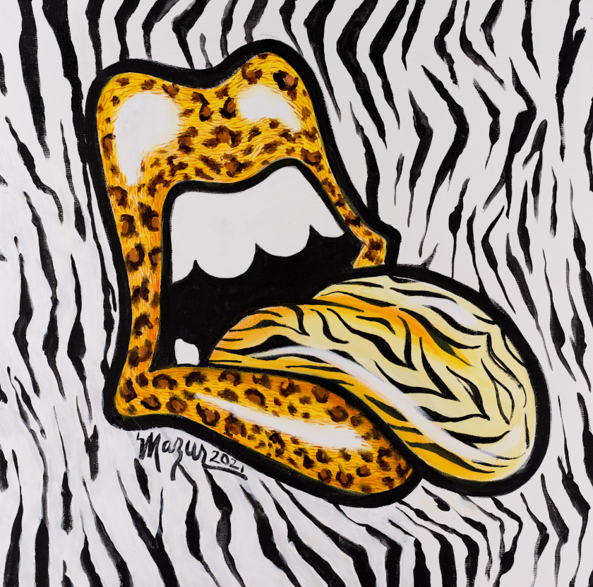 Animal Skin Mouth & Tongue Ruby Mazur