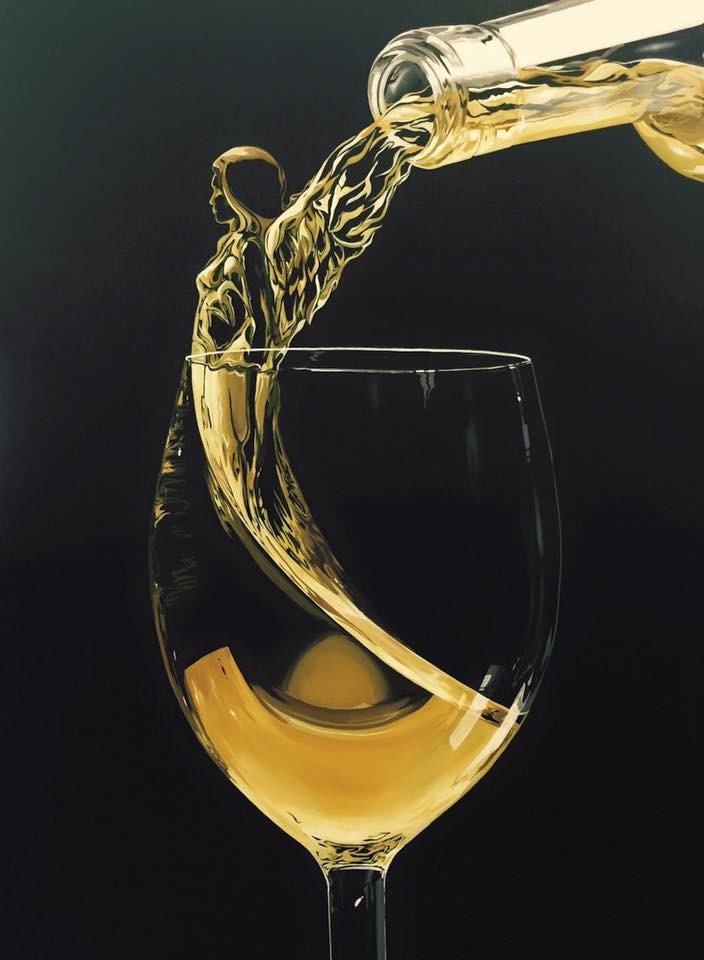 Wine Angel Michael Godard
